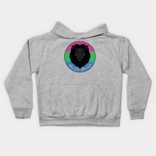 An Tir Pride - Polysexual - Populace Badge Style 2 Kids Hoodie